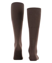 FALKE Kniestrümpfe Airport Plus (1-Paar) Dunkelbraun/Khaki