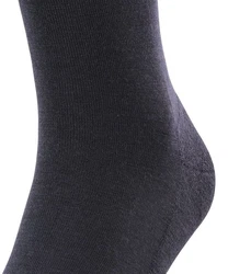 FALKE Kniestrümpfe Airport Plus (1-Paar) Schwarz/Dunkelblau/Blau