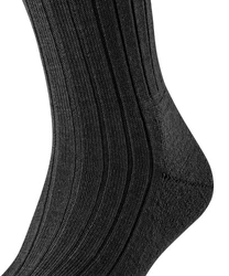 FALKE Teppich I.S. KH 3P Socke Schwarz/Dunkelgrau/Grau