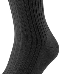 FALKE Kniestrümpfe Bristol Pure Schwarz