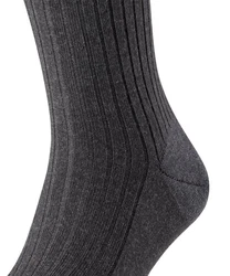 FALKE Kniestrümpfe Bristol Pure Dunkelgrau/Schwarz/Grau/Dunkelblau