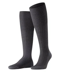 FALKE Kniestrümpfe Bristol Pure Dunkelgrau/Schwarz/Grau/Dunkelblau