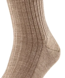FALKE Kniestrümpfe Bristol Pure Beige/Khaki/Weiß