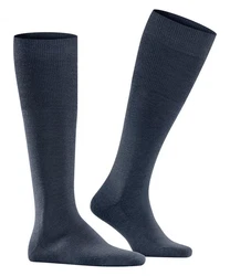 FALKE Kniestrümpfe Airport Dunkelblau/Blau
