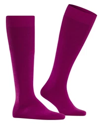 FALKE Kniestrümpfe Airport Rosa/Lila