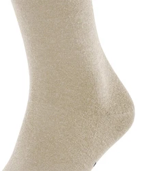 FALKE Kniestrümpfe Airport Beige/Weiß/Khaki
