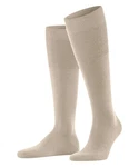 FALKE Kniestrümpfe Airport Beige/Weiß/Khaki