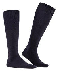 FALKE Kniestrümpfe Airport Dunkelblau/Schwarz/Blau