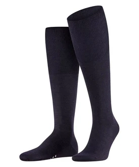 FALKE Kniestrümpfe Airport Dunkelblau/Schwarz/Blau