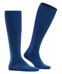 FALKE Kniestrümpfe Airport Blau/Dunkelblau
