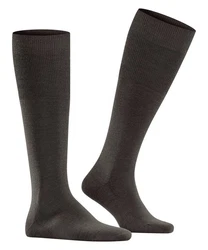 FALKE Kniestrümpfe Airport Grau/Dunkelbraun/Khaki/Dunkelgrau/Beige