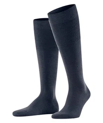 FALKE Kniestrümpfe Airport Dunkelblau/Blau