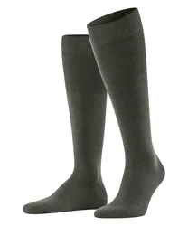 FALKE Kniestrümpfe Airport Dunkelgrün/Grün/Khaki