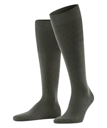 FALKE Kniestrümpfe Airport Dunkelgrün/Grün/Khaki