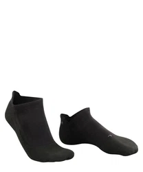 FALKE Sportsocken GO2 Invisible Schwarz