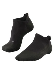 FALKE Sportsocken GO2 Invisible Schwarz