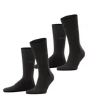 Esprit Socken Basic Easy 2-Pack mit druckfreiem Komfortbund 