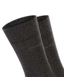 Esprit Socken Basic Easy 2-Pack mit druckfreiem Komfortbund 