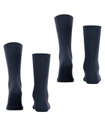 Esprit Socken Basic Easy 2-Pack mit druckfreiem Komfortbund 