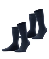 Esprit Socken Basic Easy 2-Pack mit druckfreiem Komfortbund 