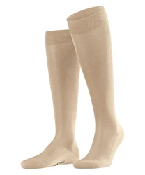 FALKE Kniestrümpfe Tiago Beige/Khaki/Weiß