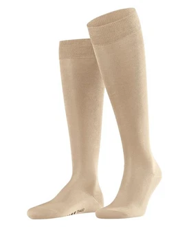 FALKE Kniestrümpfe Tiago Beige/Khaki/Weiß