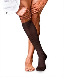 FALKE Kniestrümpfe No. 13 Finest Piuma Cotton 