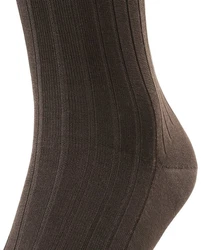 FALKE Kniestrümpfe Milano (1-Paar) Dunkelbraun/Khaki