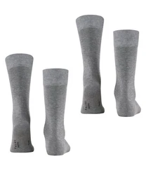 FALKE Socken 'Happy' Dunkelgrau/Grau/Hellgrau
