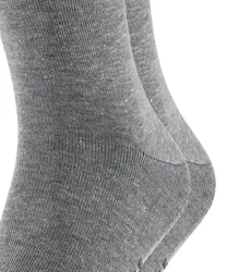 FALKE Socken 'Happy' Dunkelgrau/Grau/Hellgrau