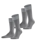 FALKE Socken 'Happy' Dunkelgrau/Grau/Hellgrau