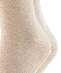 FALKE Socken 'Happy' Beige/Weiß/Khaki
