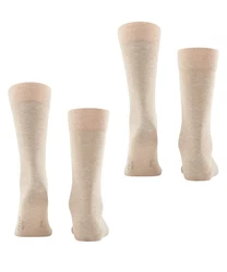 FALKE Socken 'Happy' Beige/Weiß/Khaki