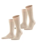 FALKE Socken 'Happy' Beige/Weiß/Khaki