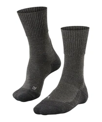 FALKE Sportsocken TK1 Adventure Wool Dunkelgrau/Schwarz/Grau/Dunkelgrün/Khaki