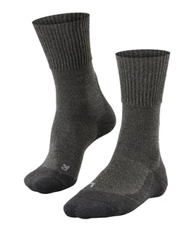 FALKE Sportsocken TK1 Adventure Wool Dunkelgrau/Schwarz/Grau/Dunkelgrün/Khaki