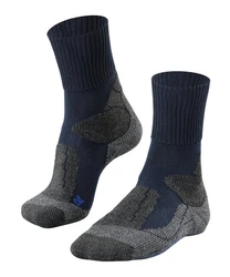 FALKE Wandersocken TK1 Adventure Cool Dunkelblau/Blau