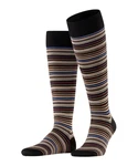 FALKE Kniestrümpfe Microblock Mischfarben/Beige/Schwarz/Rot/Bordeaux