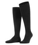 FALKE Kniestrümpfe Family Schwarz