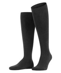 FALKE Kniestrümpfe Family Schwarz/Dunkelgrau/Grau