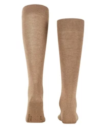 FALKE Kniestrümpfe Family Khaki/Beige/Dunkelbraun