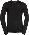 Odlo Funktionsunterhemd NATURAL 100% MERINO WARM SCHWARZ/SCHWARZ/SCHWARZ
