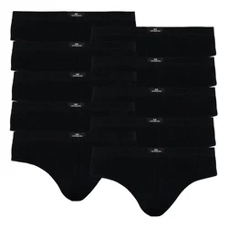 GTZBURG Slip Brief mit Logo am Bund Dunkelblau/Schwarz/Blau