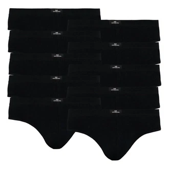 GTZBURG Slip Brief mit Logo am Bund Dunkelblau/Schwarz/Blau
