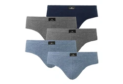 GTZBURG Slip Herren Slips Dunkelblau/Blau/Grau/Hellblau