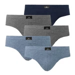 GTZBURG Slip Herren Slips Dunkelblau/Blau/Grau/Hellblau