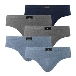 GTZBURG Slip Herren Slips Dunkelblau/Blau/Grau/Hellblau