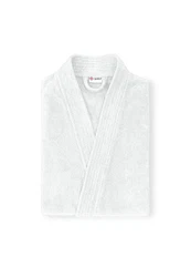 grace grand spa Bademantel Kimono Weiß/Khaki/Beige/Creme