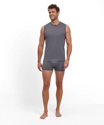 FALKE Tanktop 2-Pack Hellgrau/Dunkelgrau/Grau