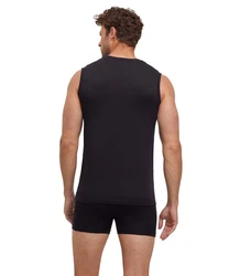 FALKE Tanktop 2-Pack Schwarz/Dunkelblau/Rot